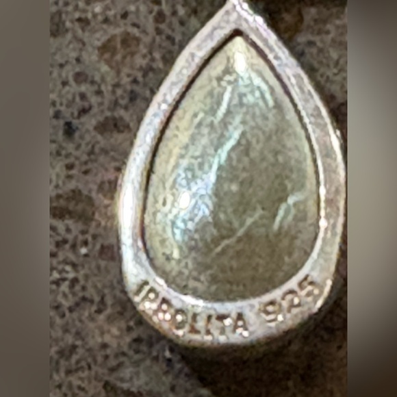 3 stone IPPOLITA Silver 925 Rock Candy stone Drop Blue/Teal/Green earrings $685 - Picture 6 of 7